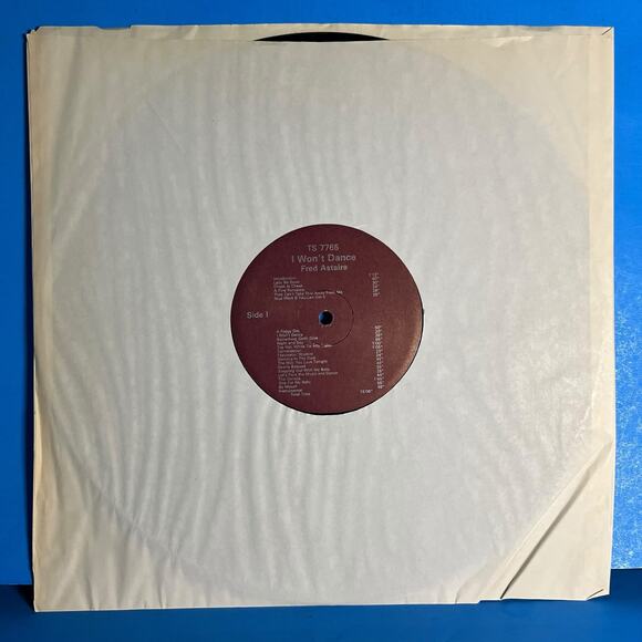 Fred Astaire – I Won’t Dance Vinyl LP TS 7765 Jazz Vocal Standards Classic Songs - Picture 7 of 7